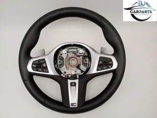 BMW G30 G01 G05 G02 G06 M Sportlenkrad Leder Paddels ACC Stop & Go 8094542 - Bild 1