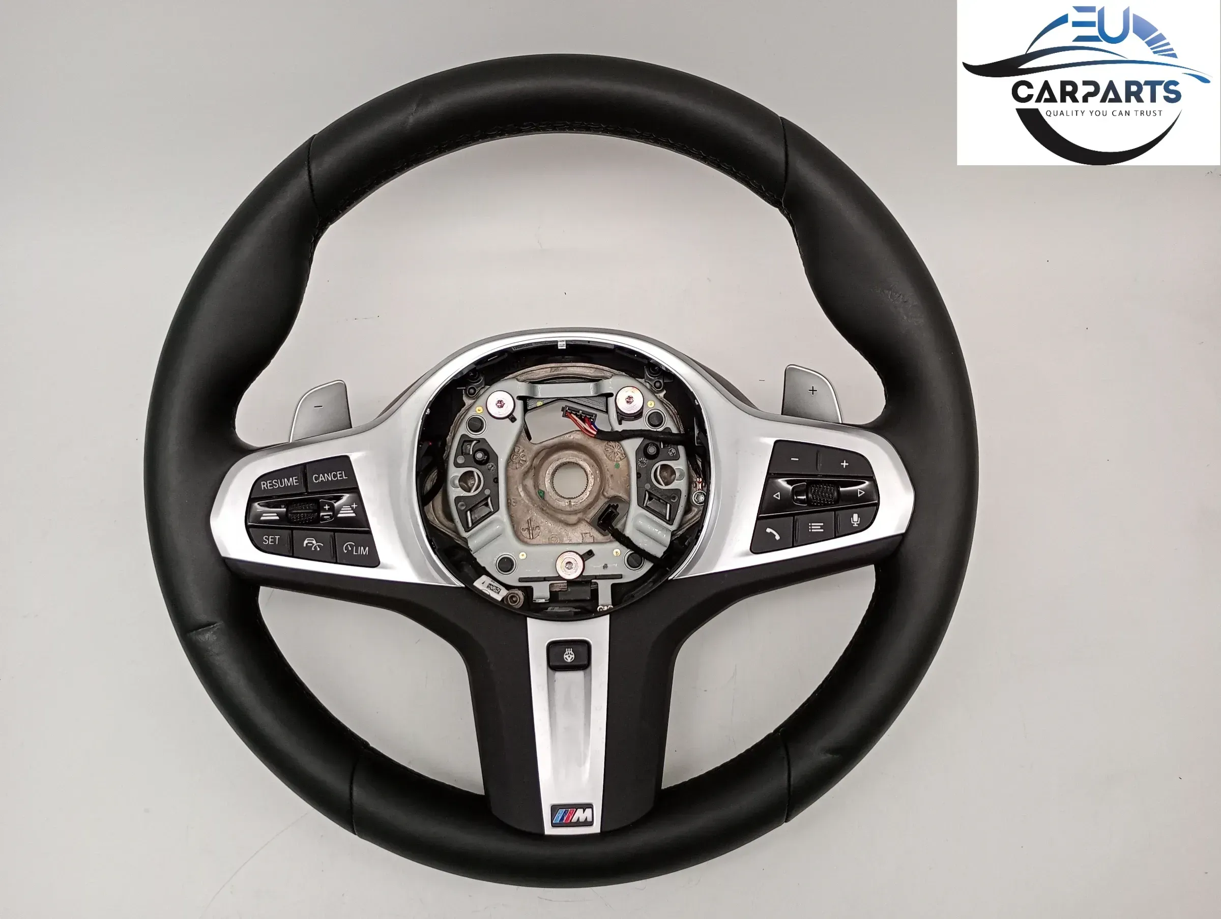 BMW G30 G01 G05 G02 G06 M Sportlenkrad Leder Paddels ACC Stop & Go 8094542 - Bild 1