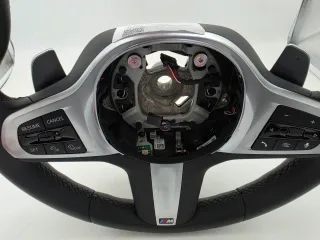 BMW G30 G06 G01 G05 G02 G11 M Sportlenkrad Leder Paddels Heizung vibro - Bild 3