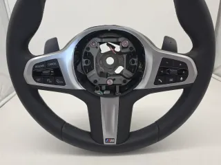 BMW G30 G06 G01 G05 G02 G11 M Sportlenkrad Leder Paddels Heizung vibro - Bild 5