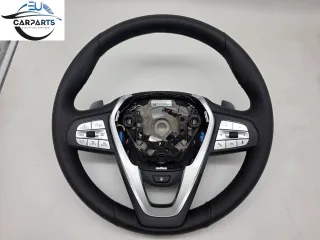 BMW X4 X3 G01 + LCI G02 + LCI Sportlenkrad Leder Schaltwippen Vibration Heizung - Bild 1