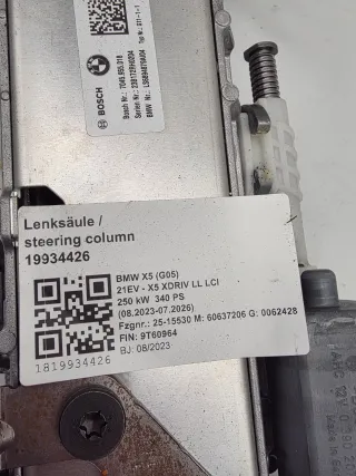 Original BMW G30 G11 G14 G05 G06 G07  Lenksäulenverstellung elektrisch 6894879 - Bild 7