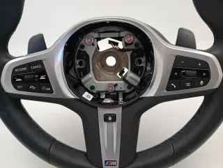 BMW G30 G01 G05 G02 G06 M Sportlenkrad Leder Paddels ACC Stop & Go 8094542 - Bild 7