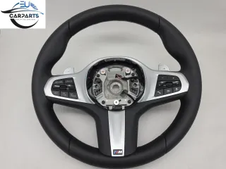 BMW G30 G05 G06 G01 G02 G11 M Steeringwhell Sportlenkrad Leder Paddels ACC Vibro - Bild 1