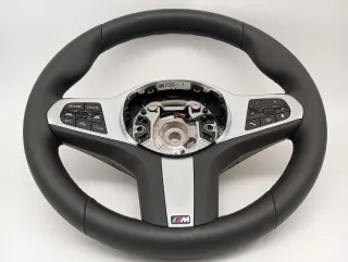 BMW G30 G01 G05 G02 G06 M Sportlenkrad Leder Paddels ACC Stop & Go 8094542 - Bild 4