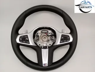 BMW G30 G01 G05 G02 G06 M Sportlenkrad Leder Paddels ACC Stop & Go 8094542 - Bild 1