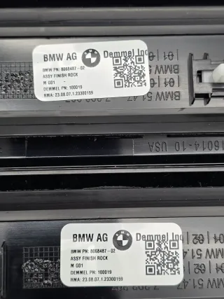 Original BMW X3 G01 X4 G02 M Blende Einstieg Einstiegsleiste Vorne 7393397 - Bild 4