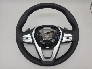 BMW G01 X3 LCI G02 X4 Sportlenkrad Leder Schaltwippen mit Vibration - Bild 2